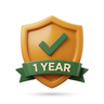 1-Year Warranty